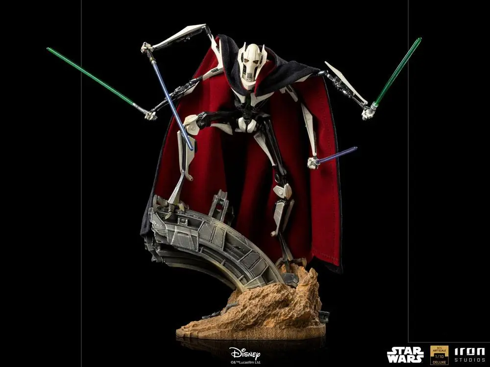 Star Wars Deluxe BDS Art Scale Statua 1/10 Generał Grievous 33 cm zdjęcie produktu