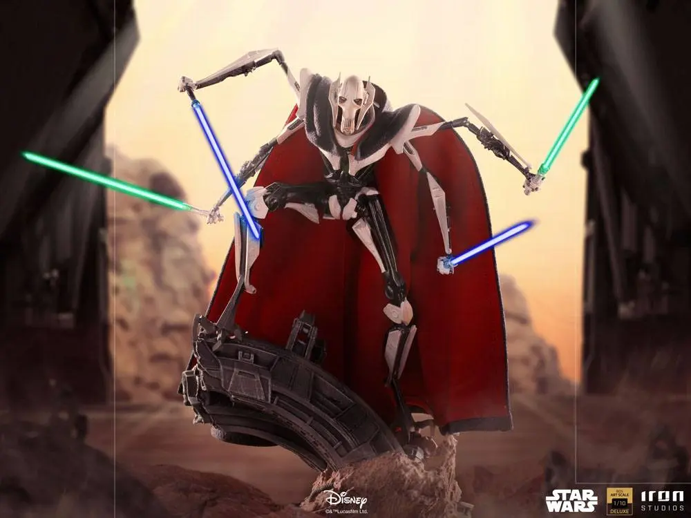 Star Wars Deluxe BDS Art Scale Statua 1/10 Generał Grievous 33 cm zdjęcie produktu