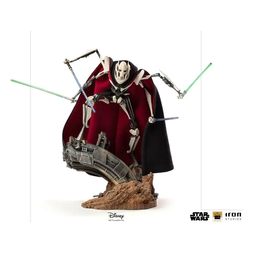 Star Wars Deluxe BDS Art Scale Statua 1/10 Generał Grievous 33 cm zdjęcie produktu