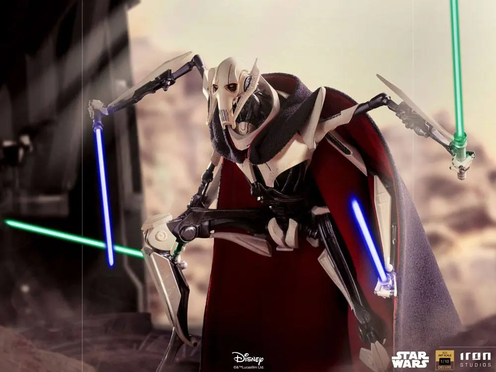Star Wars Deluxe BDS Art Scale Statua 1/10 Generał Grievous 33 cm zdjęcie produktu