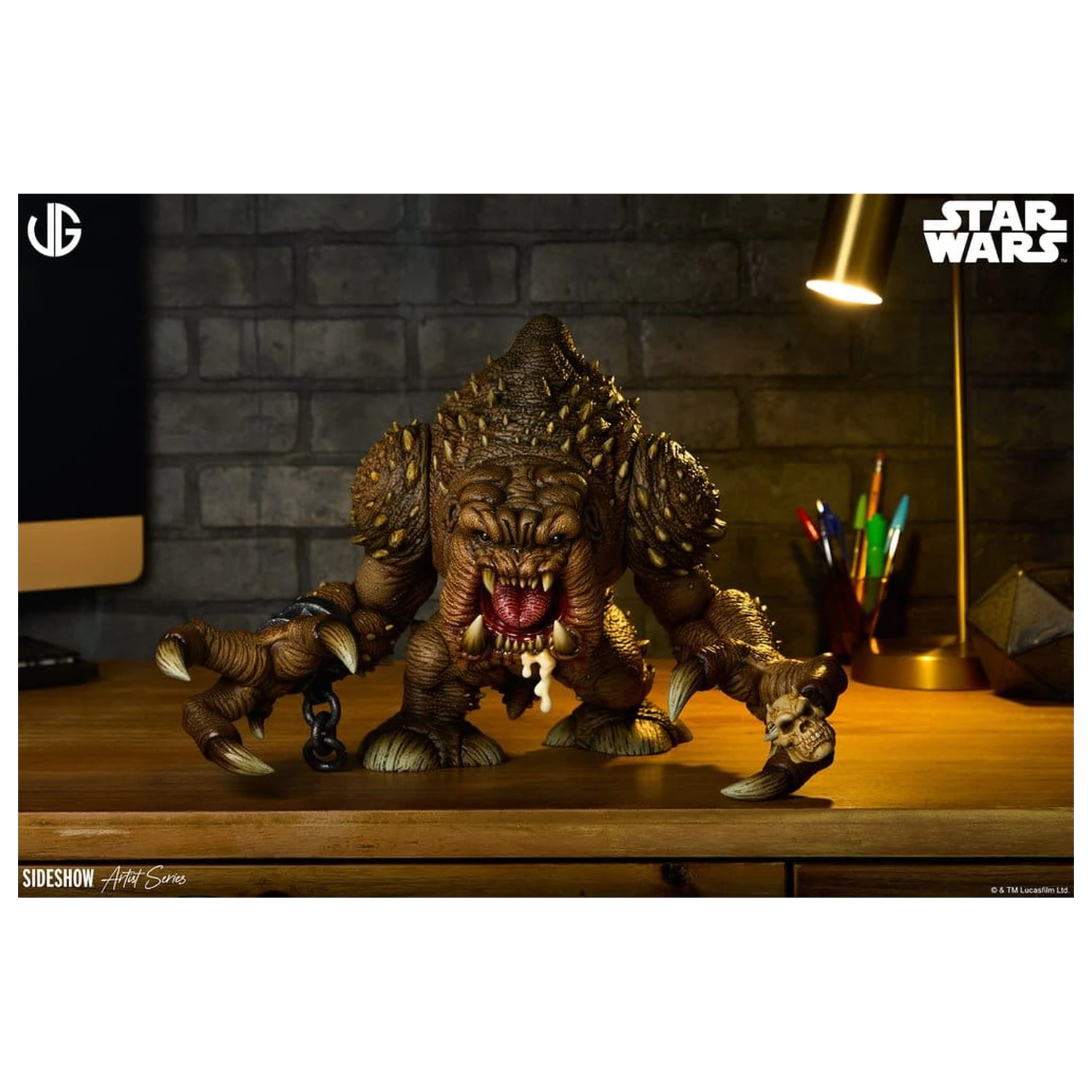 Star Wars Designer Kolekcjonerska Statua Rancor 31 cm zdjęcie produktu
