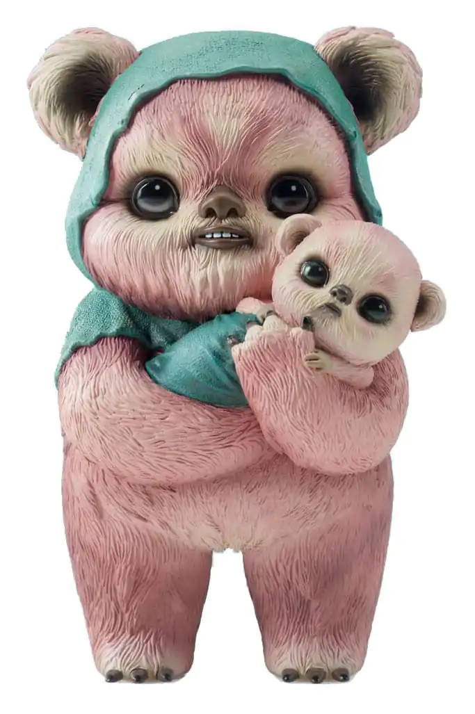 Star Wars Figurka kolekcjonerska Ewok od Mab Graves Różowy Wariant 18 cm zdjęcie produktu