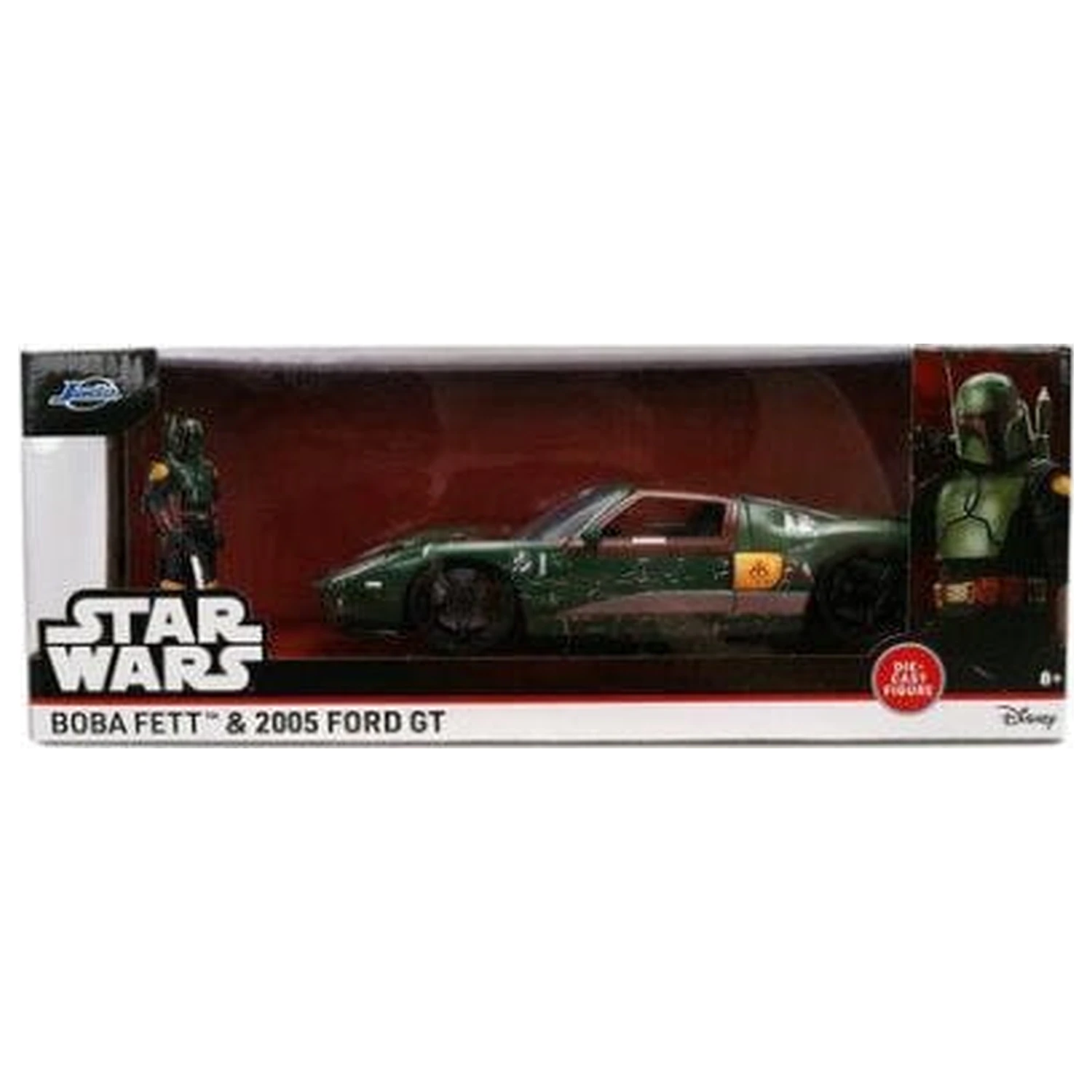 Star Wars Model odlewany 1:24 Boba Fett 2005 Ford GT zdjęcie produktu