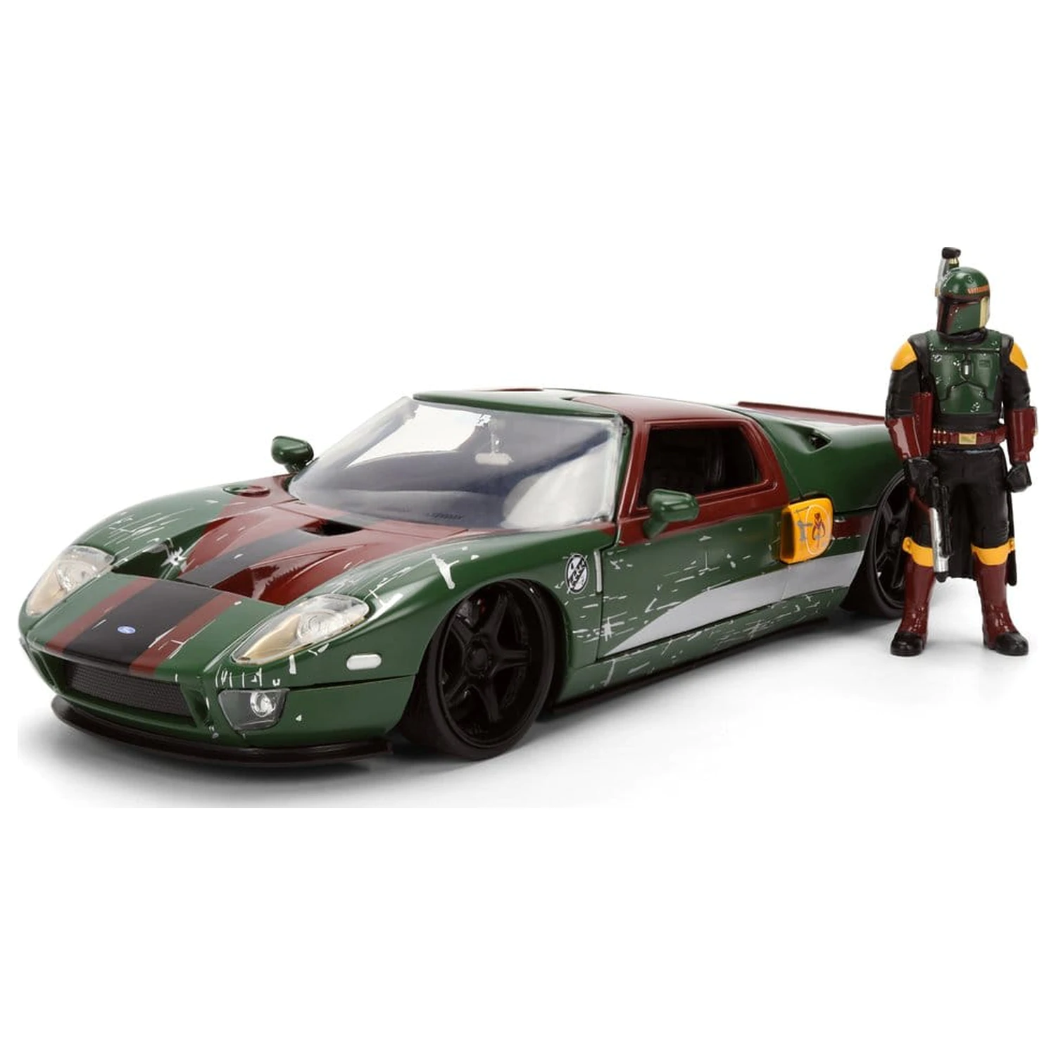 Star Wars Model odlewany 1:24 Boba Fett 2005 Ford GT zdjęcie produktu