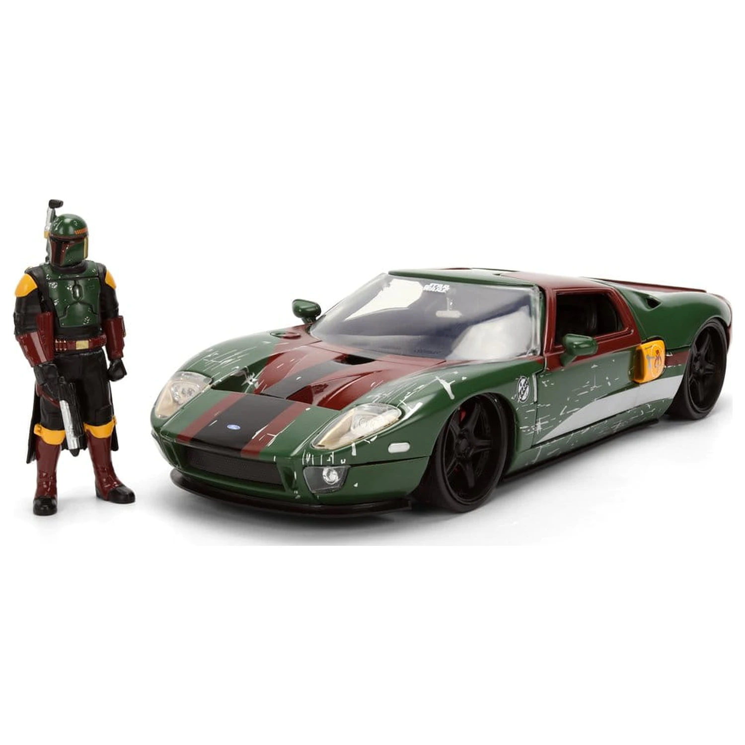 Star Wars Model odlewany 1:24 Boba Fett 2005 Ford GT zdjęcie produktu