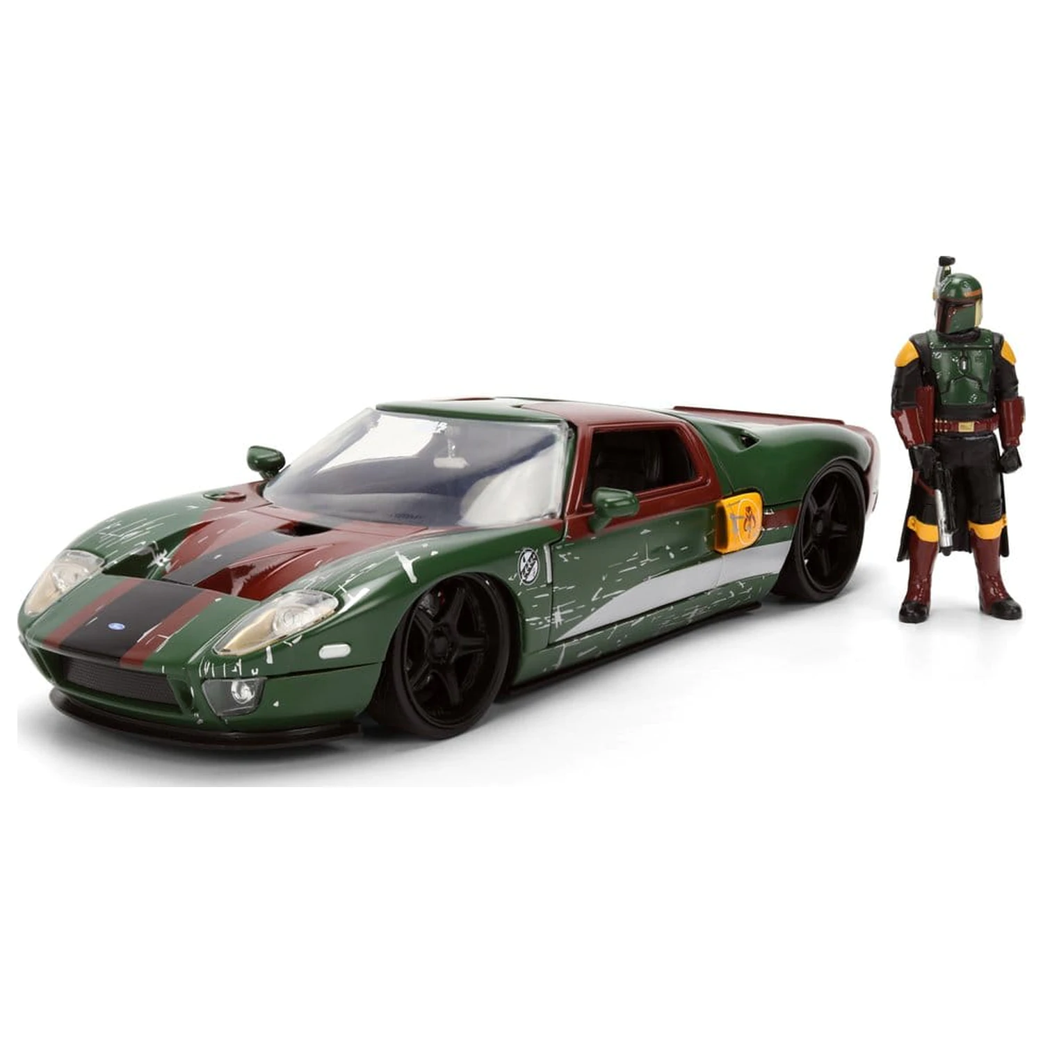 Star Wars Model odlewany 1:24 Boba Fett 2005 Ford GT zdjęcie produktu