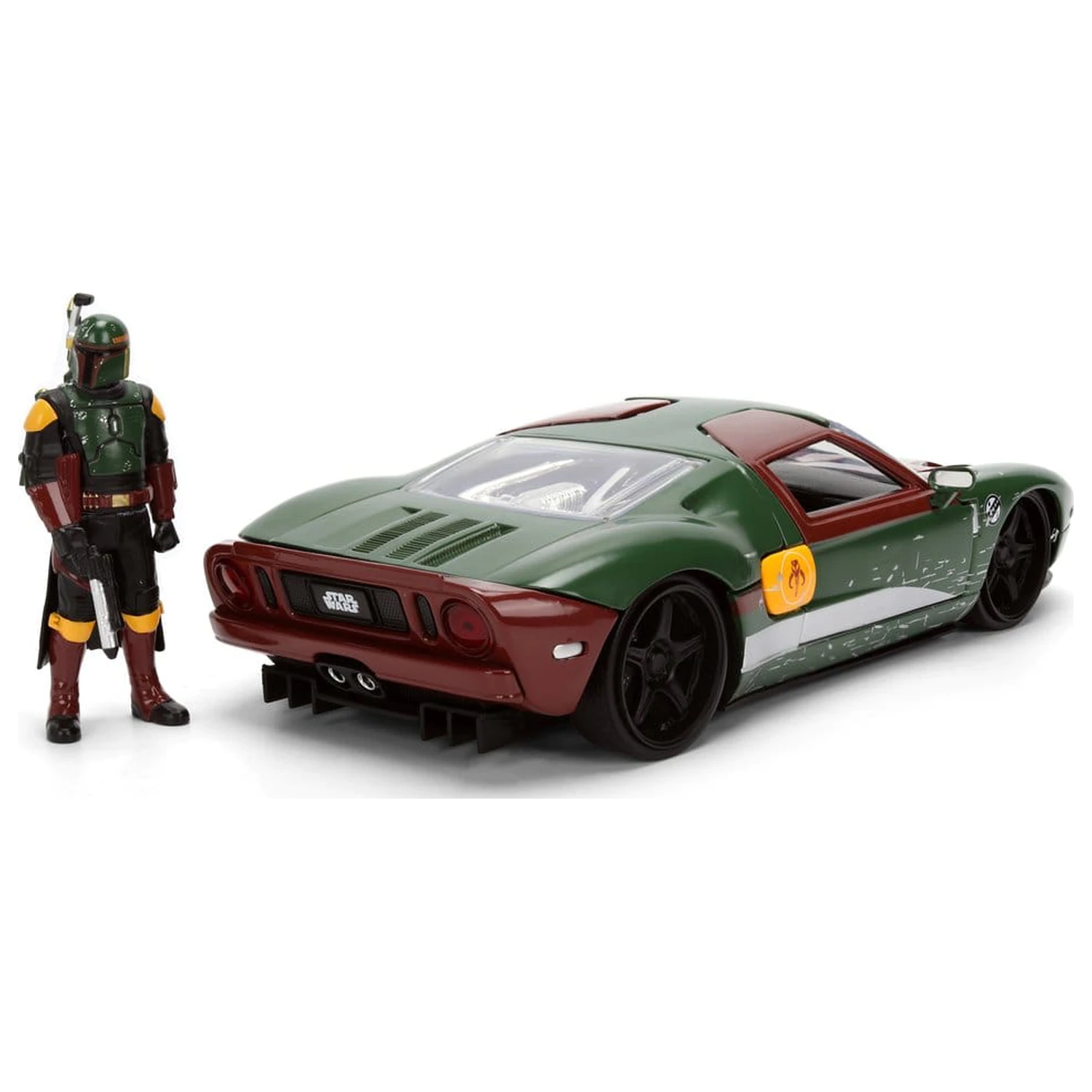 Star Wars Model odlewany 1:24 Boba Fett 2005 Ford GT zdjęcie produktu
