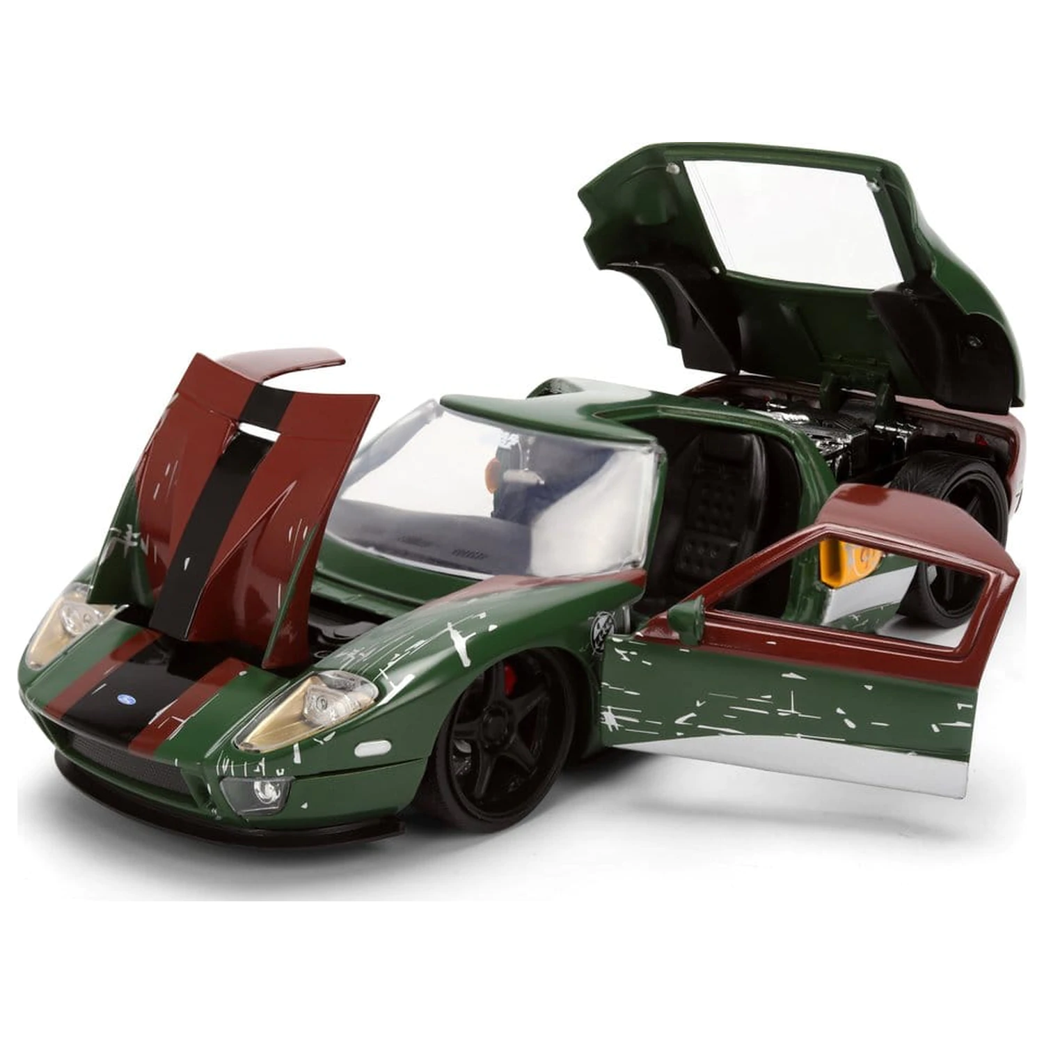 Star Wars Model odlewany 1:24 Boba Fett 2005 Ford GT zdjęcie produktu