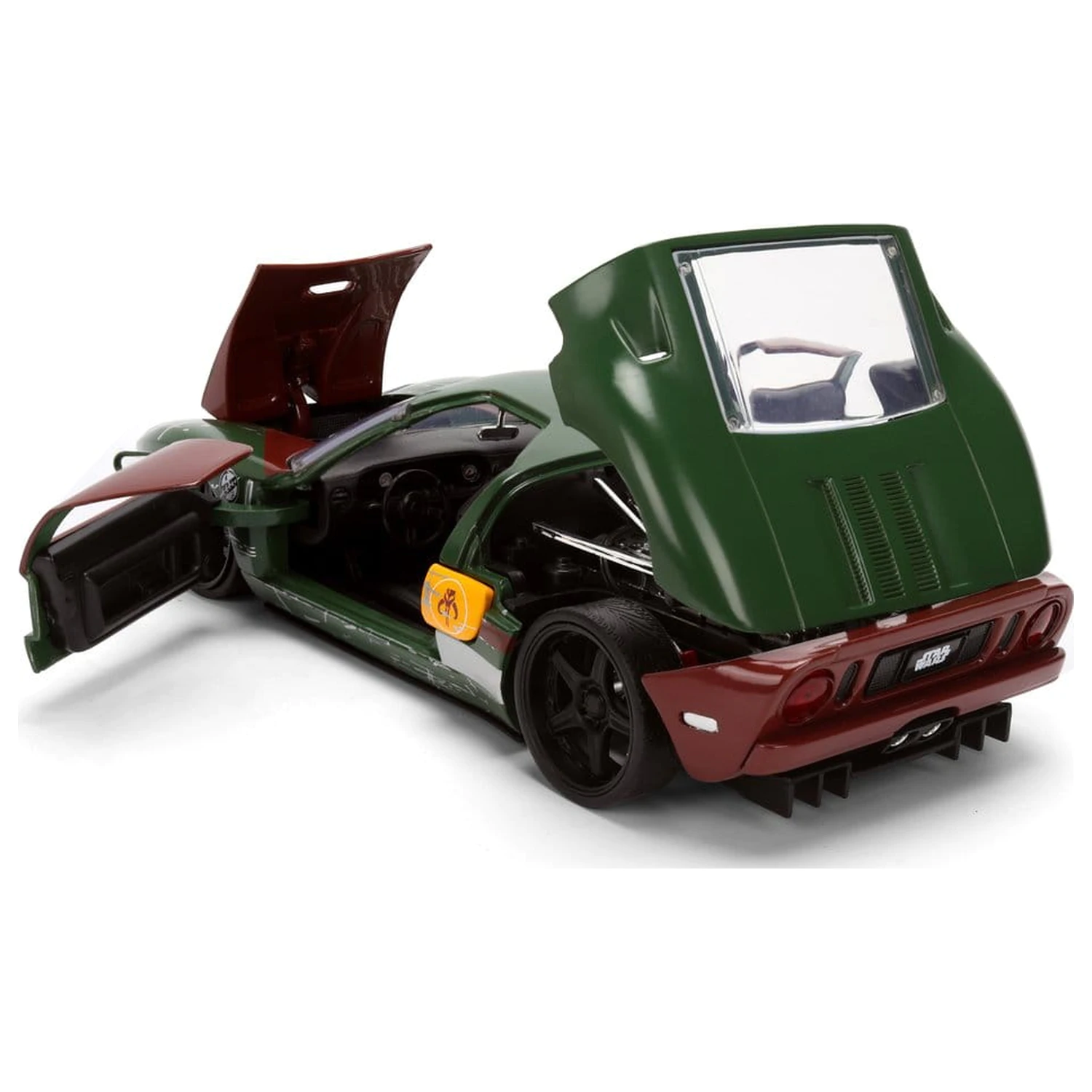 Star Wars Model odlewany 1:24 Boba Fett 2005 Ford GT zdjęcie produktu