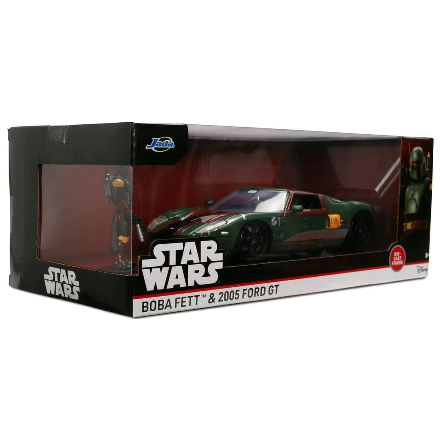 Star Wars Model odlewany 1:24 Boba Fett 2005 Ford GT zdjęcie produktu