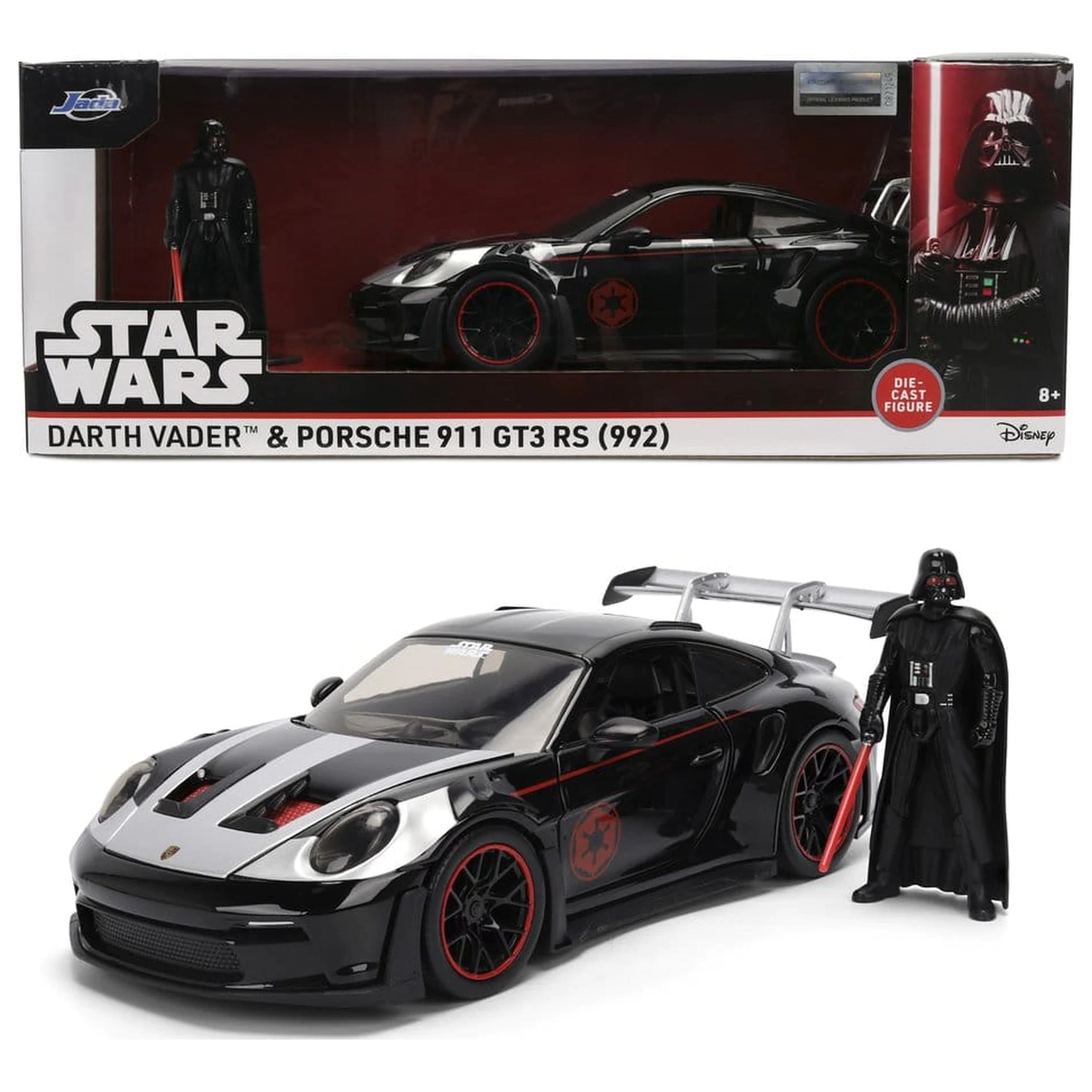 Star Wars Model odlewany 1:24 Darth Vader Porsche 911 zdjęcie produktu