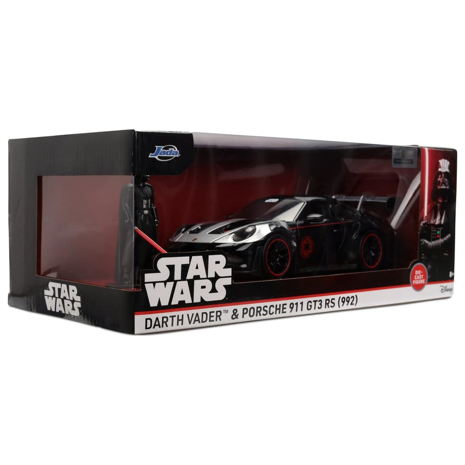 Star Wars Model odlewany 1:24 Darth Vader Porsche 911 zdjęcie produktu