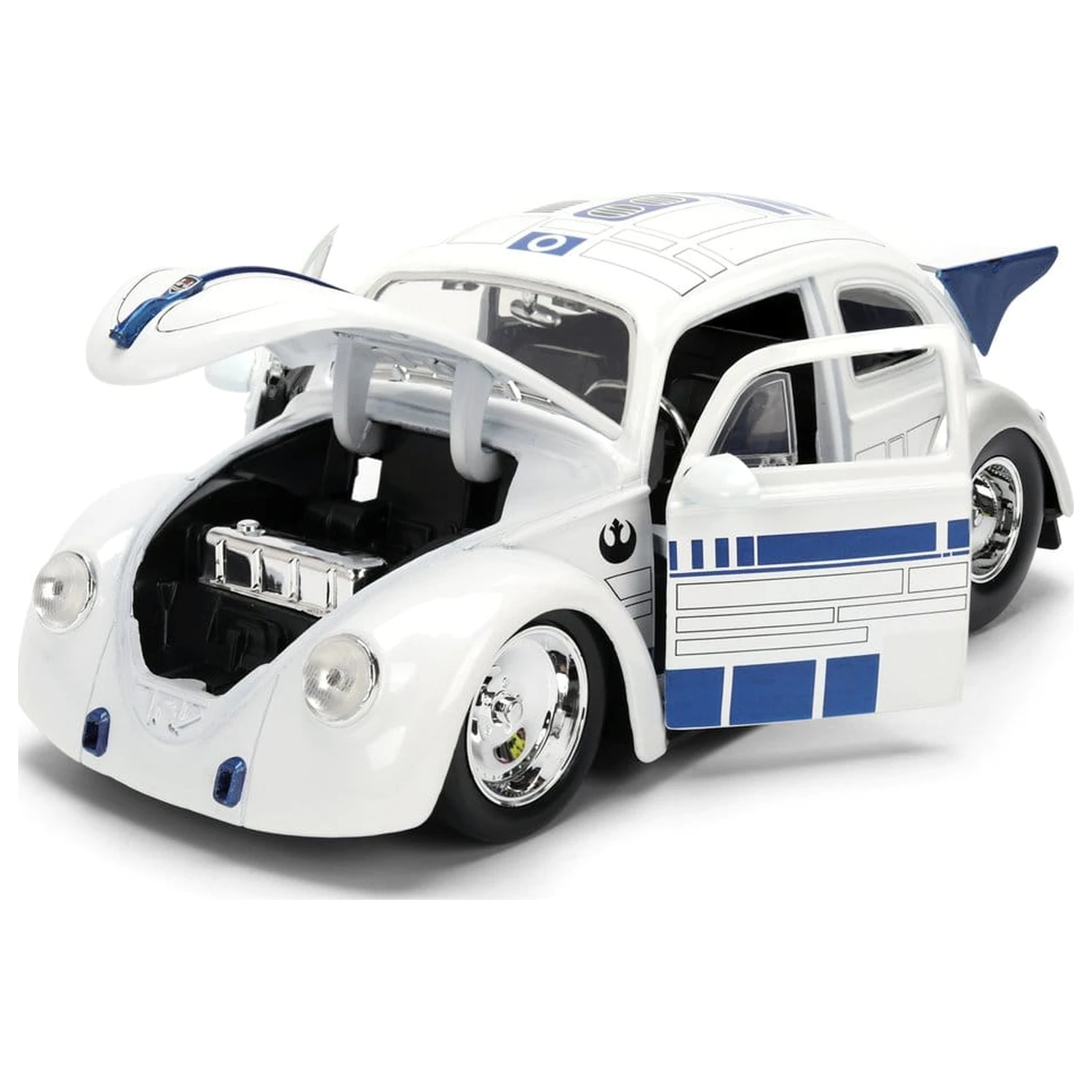 Star Wars Diecast Model 1:24 R2-D2 1959 VW Drag Beetle zdjęcie produktu