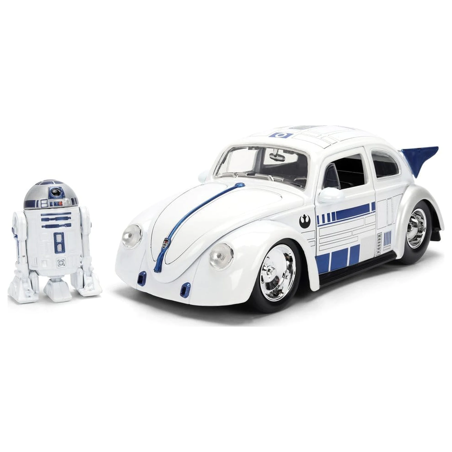 Star Wars Diecast Model 1:24 R2-D2 1959 VW Drag Beetle zdjęcie produktu