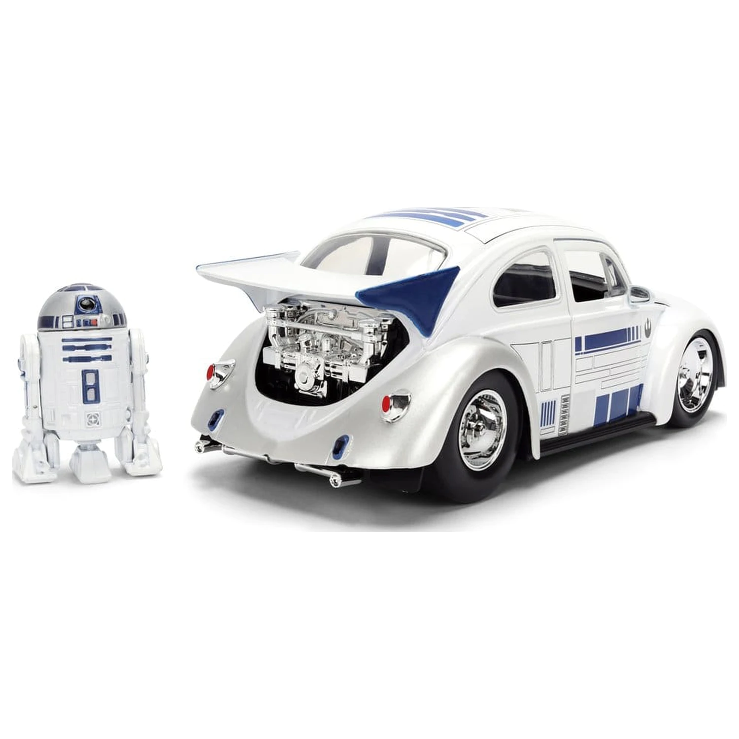 Star Wars Diecast Model 1:24 R2-D2 1959 VW Drag Beetle zdjęcie produktu