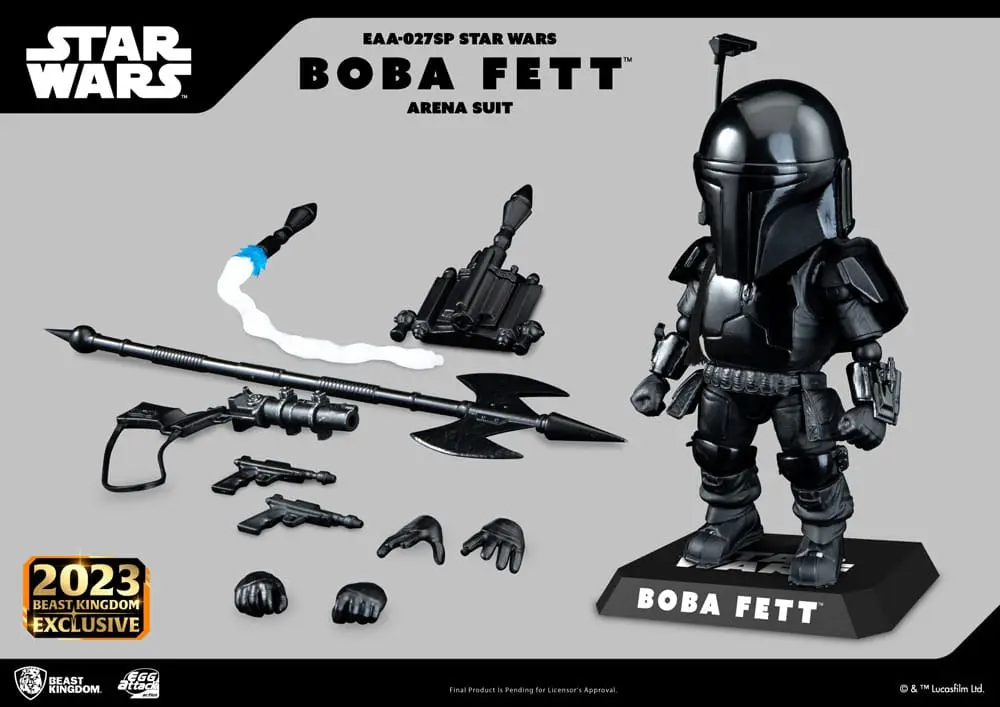 Star Wars Egg Attack Statua Boba Fett Arena Suit 17 cm zdjęcie produktu