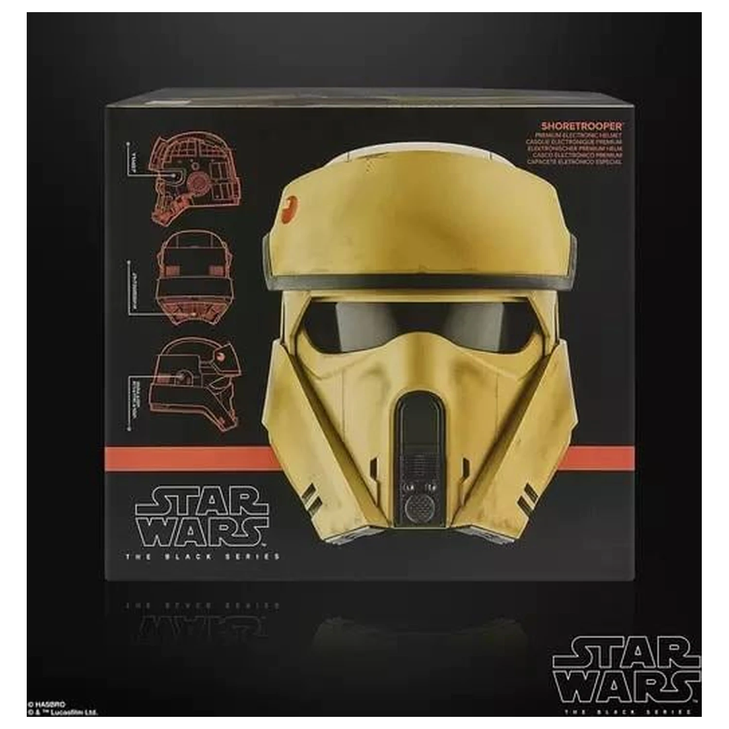 Star Wars Elektroniczny Kask Shoretrooper Black Series zdjęcie produktu