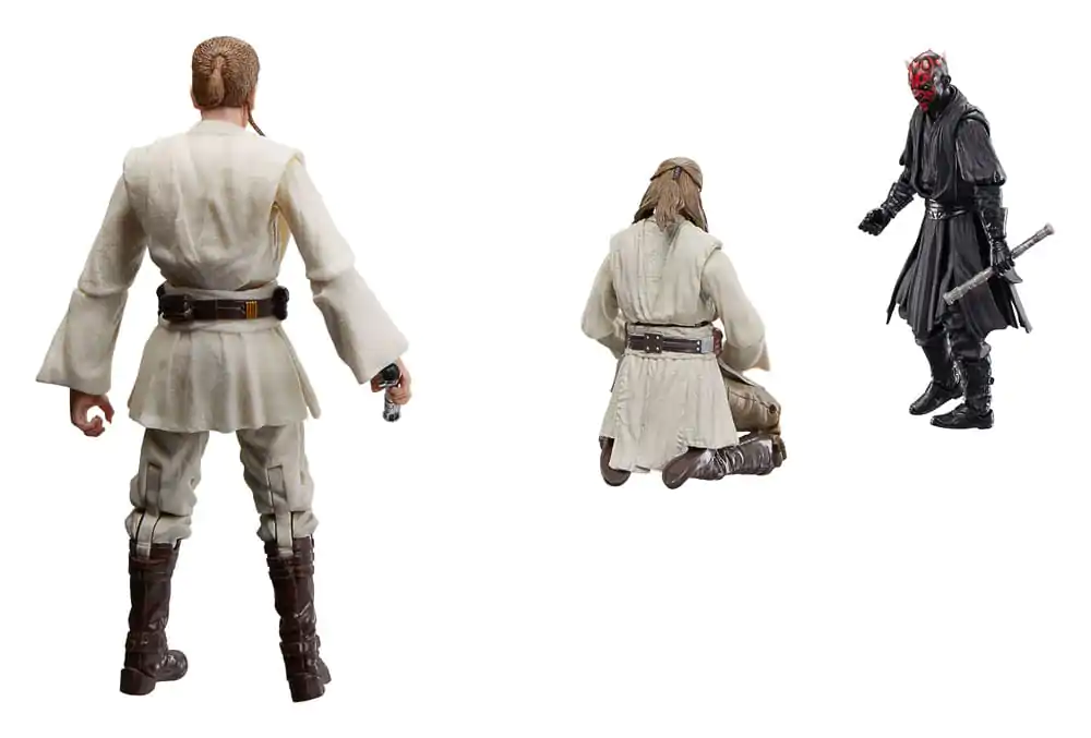Star Wars: Episode I Black Series Figurki Akcji 3-Pack Qui-Gon Jinn, Darth Maul, Obi-Wan Kenobi 15 cm zdjęcie produktu