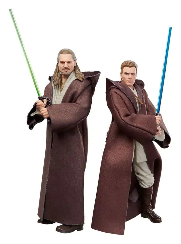Star Wars: Episode I Black Series Figurki Akcji 3-Pack Qui-Gon Jinn, Darth Maul, Obi-Wan Kenobi 15 cm zdjęcie produktu