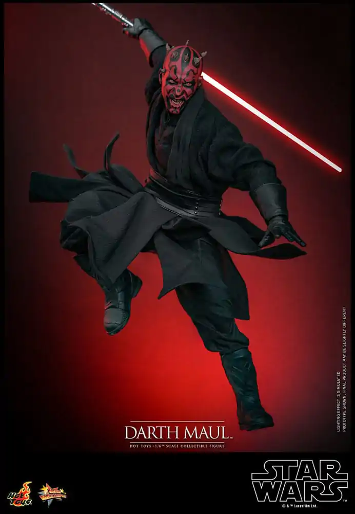 Star Wars: Część I – Mroczne Widmo Movie Masterpiece Figurka Akcji 1/6 Darth Maul 29 cm zdjęcie produktu