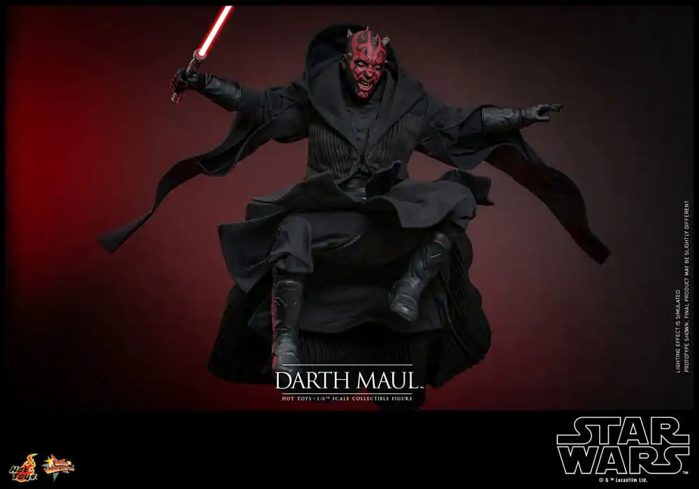 Star Wars: Część I – Mroczne Widmo Movie Masterpiece Figurka Akcji 1/6 Darth Maul 29 cm zdjęcie produktu