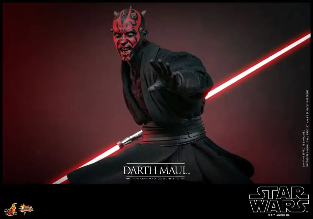 Star Wars: Część I – Mroczne Widmo Movie Masterpiece Figurka Akcji 1/6 Darth Maul 29 cm zdjęcie produktu