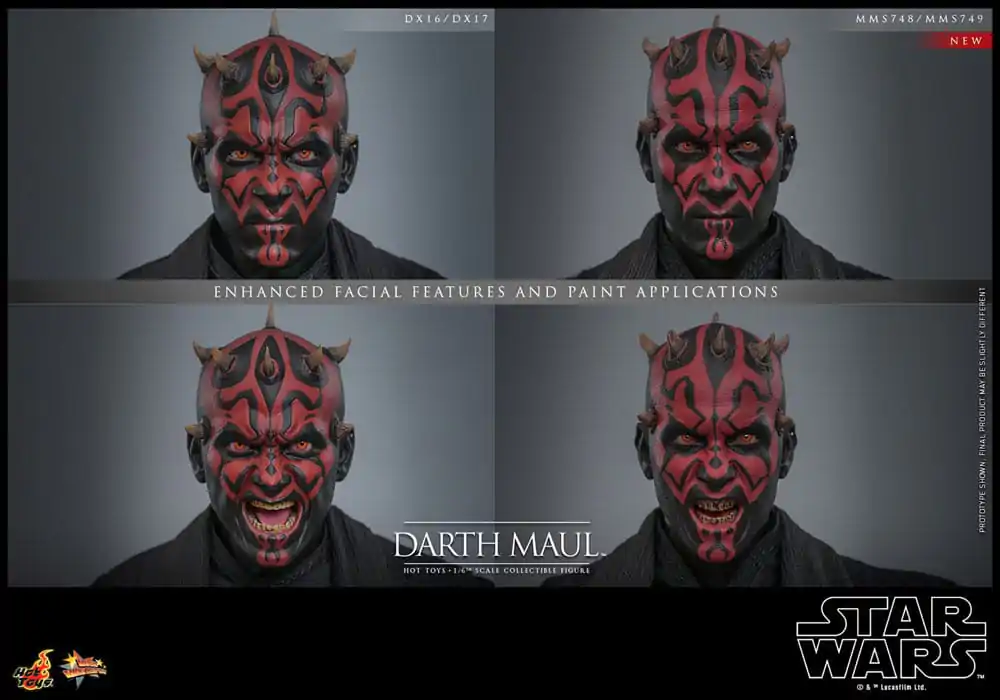 Star Wars: Część I – Mroczne Widmo Movie Masterpiece Figurka Akcji 1/6 Darth Maul 29 cm zdjęcie produktu