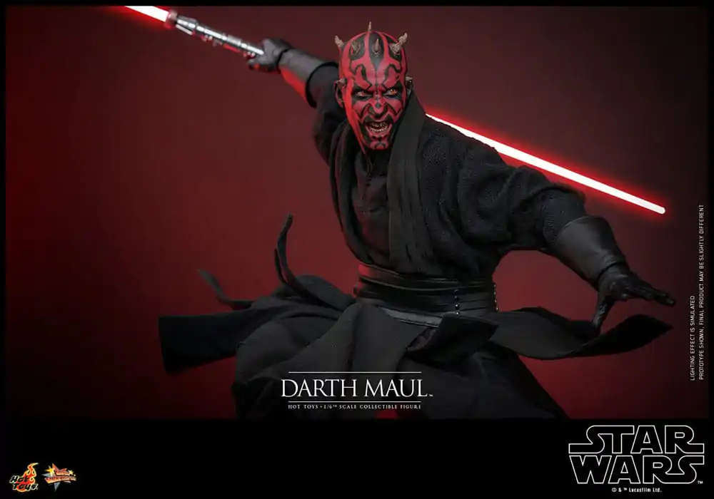 Star Wars: Część I – Mroczne Widmo Movie Masterpiece Figurka Akcji 1/6 Darth Maul 29 cm zdjęcie produktu