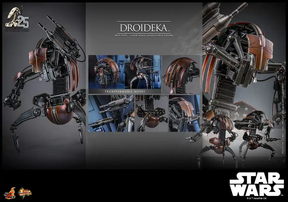 Star Wars: Episode I Figurka kolekcjonerska Movie Masterpiece 1/6 Droideka 27 cm zdjęcie produktu