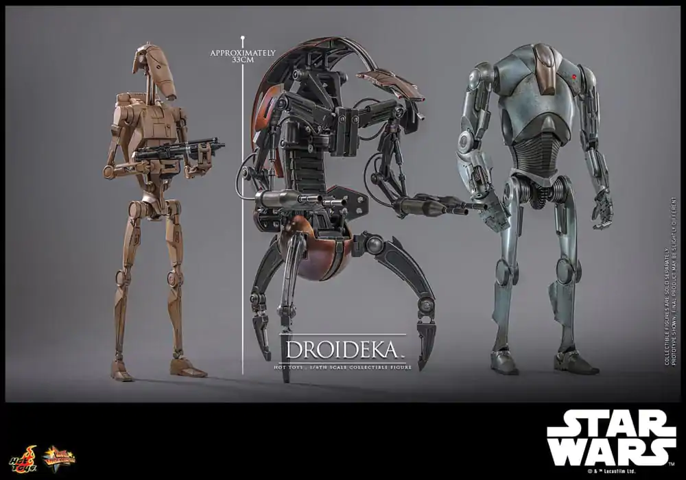 Star Wars: Episode I Figurka kolekcjonerska Movie Masterpiece 1/6 Droideka 27 cm zdjęcie produktu