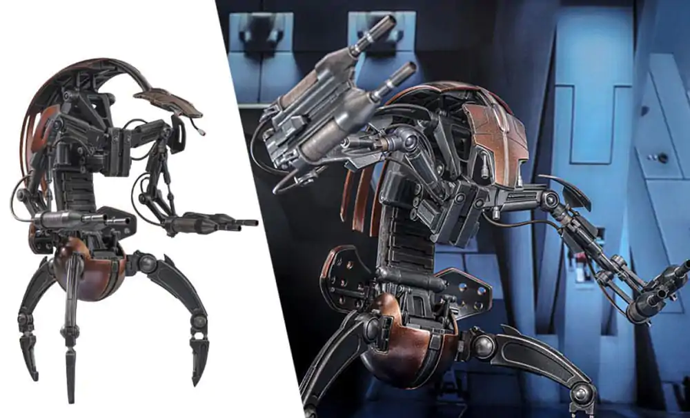 Star Wars: Episode I Figurka kolekcjonerska Movie Masterpiece 1/6 Droideka 27 cm zdjęcie produktu