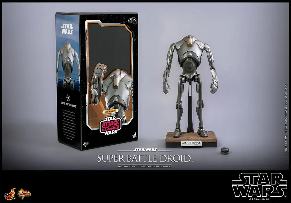 Star Wars: Episode II Figurka 1/6 Super Battle Droid 32 cm zdjęcie produktu