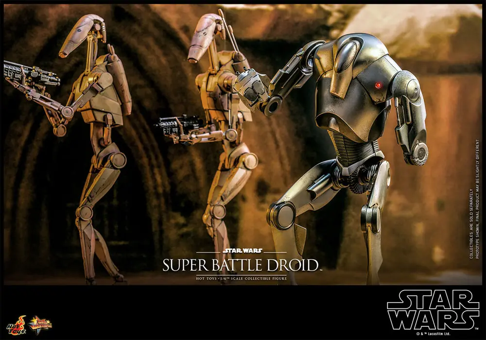 Star Wars: Episode II Figurka 1/6 Super Battle Droid 32 cm zdjęcie produktu