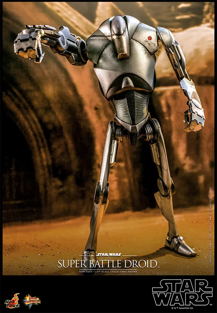 Star Wars: Episode II Figurka 1/6 Super Battle Droid 32 cm zdjęcie produktu