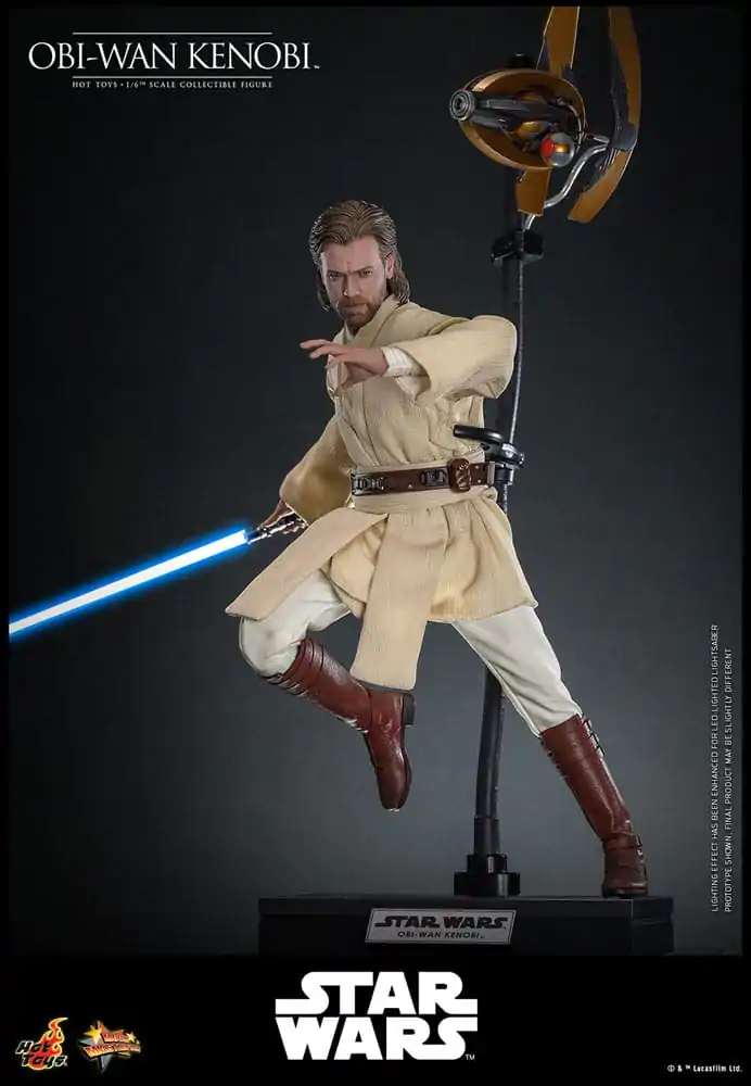 Star Wars: Część II - Atak Klonów Figurka Akcji 1/6 Obi-Wan Kenobi 31 cm zdjęcie produktu