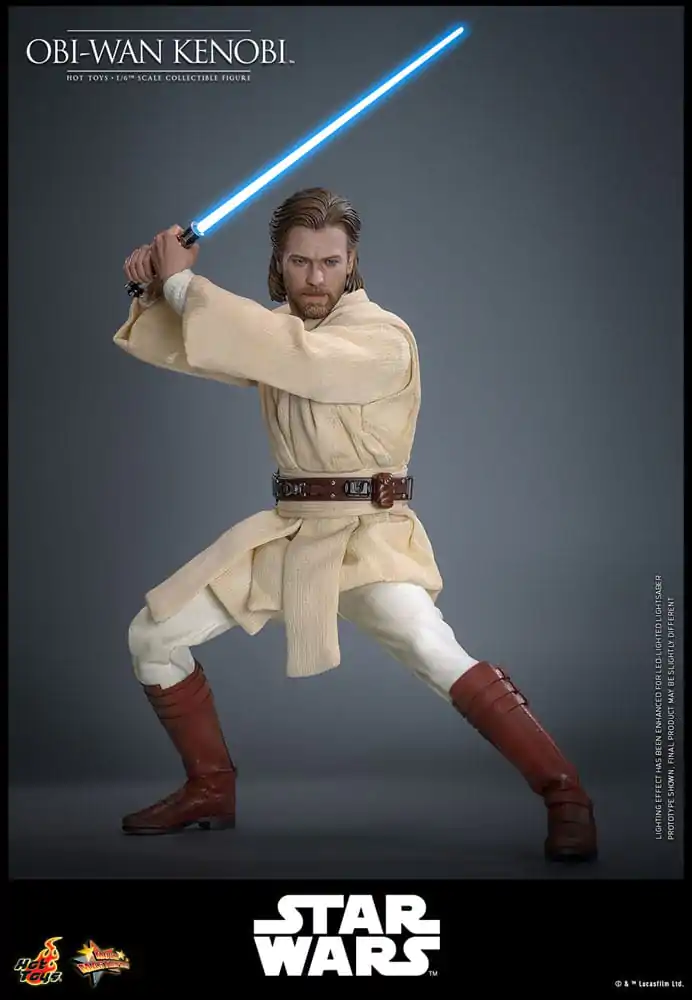 Star Wars: Część II - Atak Klonów Figurka Akcji 1/6 Obi-Wan Kenobi 31 cm zdjęcie produktu