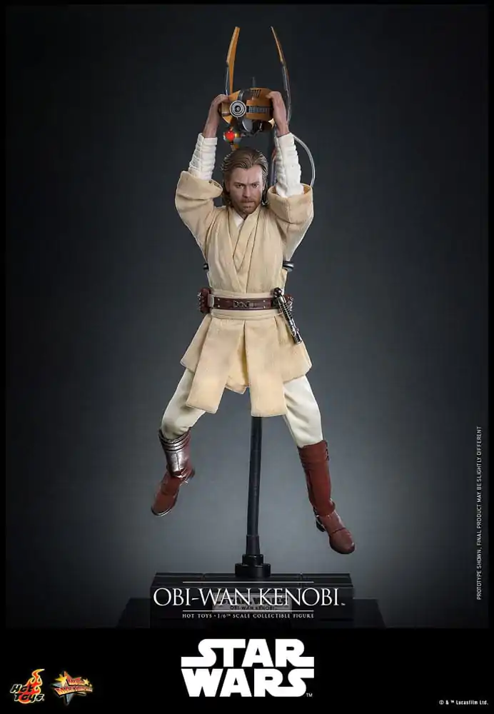 Star Wars: Część II - Atak Klonów Figurka Akcji 1/6 Obi-Wan Kenobi 31 cm zdjęcie produktu