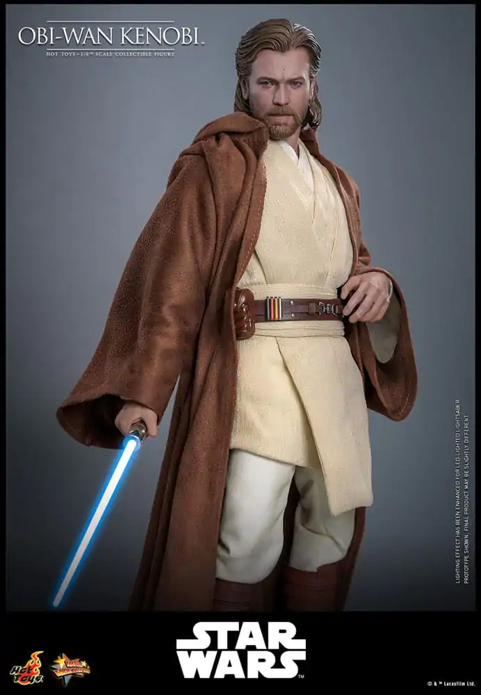 Star Wars: Część II - Atak Klonów Figurka Akcji 1/6 Obi-Wan Kenobi 31 cm zdjęcie produktu