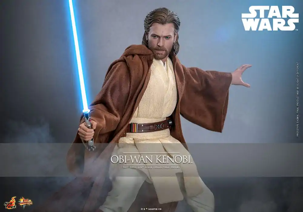 Star Wars: Część II - Atak Klonów Figurka Akcji 1/6 Obi-Wan Kenobi 31 cm zdjęcie produktu