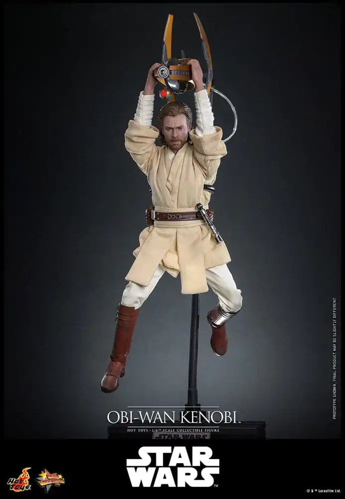Star Wars: Część II - Atak Klonów Figurka Akcji 1/6 Obi-Wan Kenobi 31 cm zdjęcie produktu