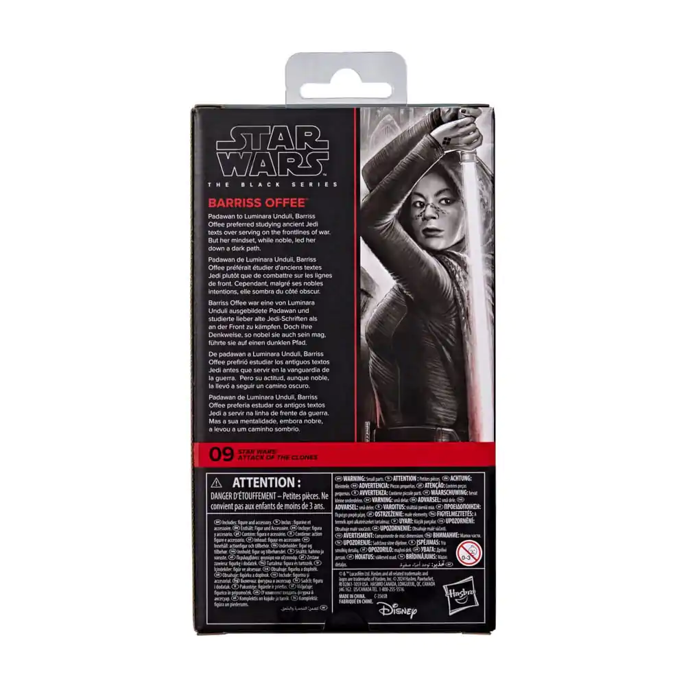 Star Wars Część II Black Series Figurka Akcji Barriss Offee 15 cm zdjęcie produktu