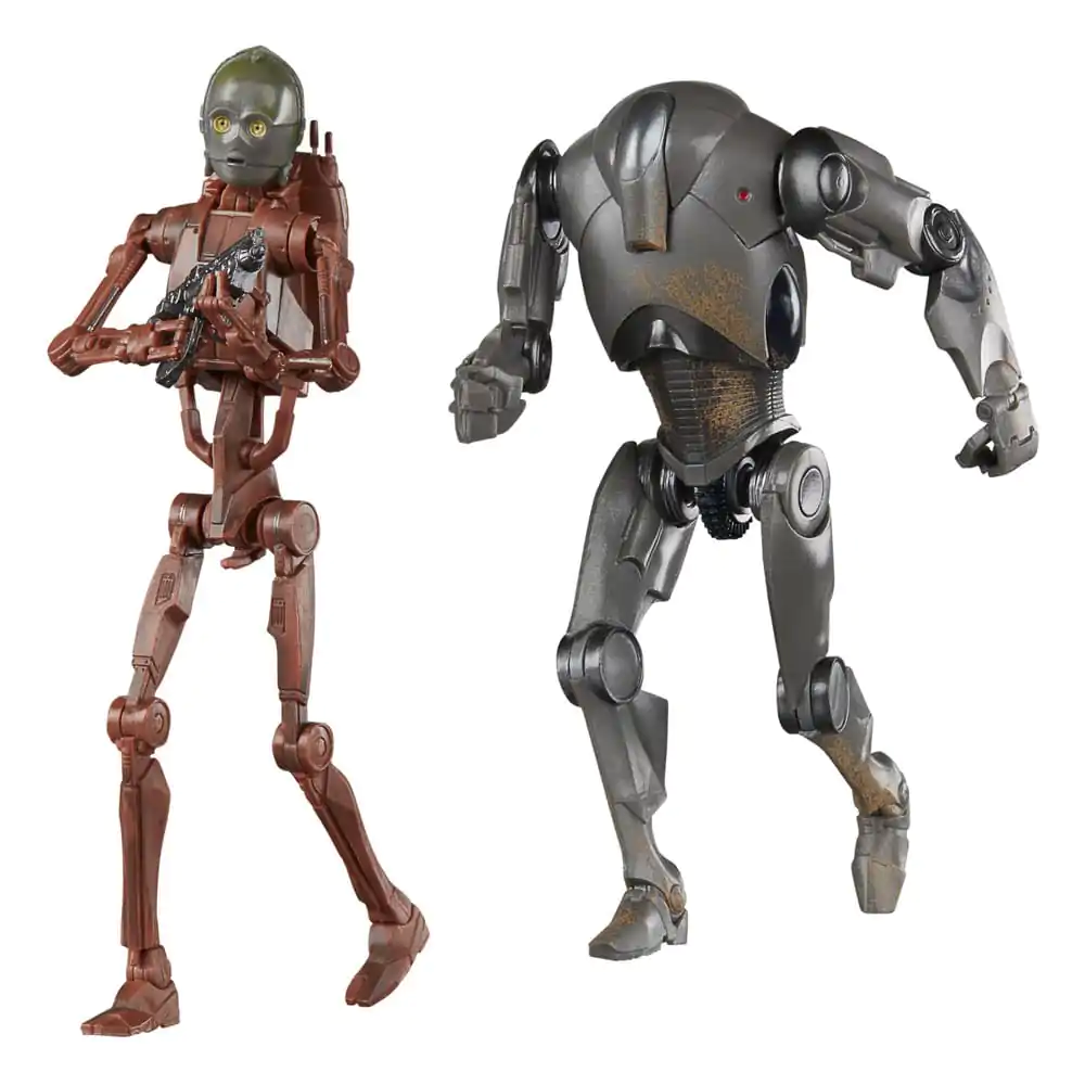 Star Wars Episode II Black Series Figurka Akcji 2-Pack C-3PO (B1 Battle Droid Body) & Super Battle Droid 15 cm zdjęcie produktu