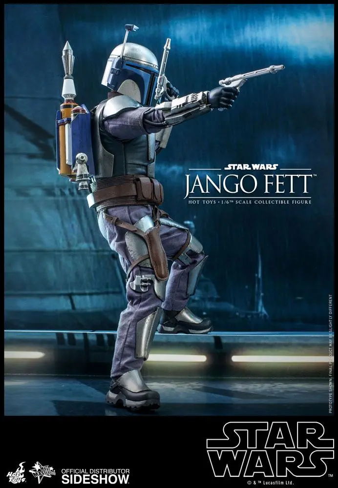 Star Wars: Część II Atak Klonów Movie Masterpiece Figurka Akcji 1/6 Jango Fett 30 cm zdjęcie produktu