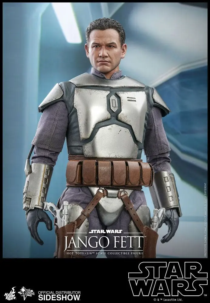 Star Wars: Część II Atak Klonów Movie Masterpiece Figurka Akcji 1/6 Jango Fett 30 cm zdjęcie produktu