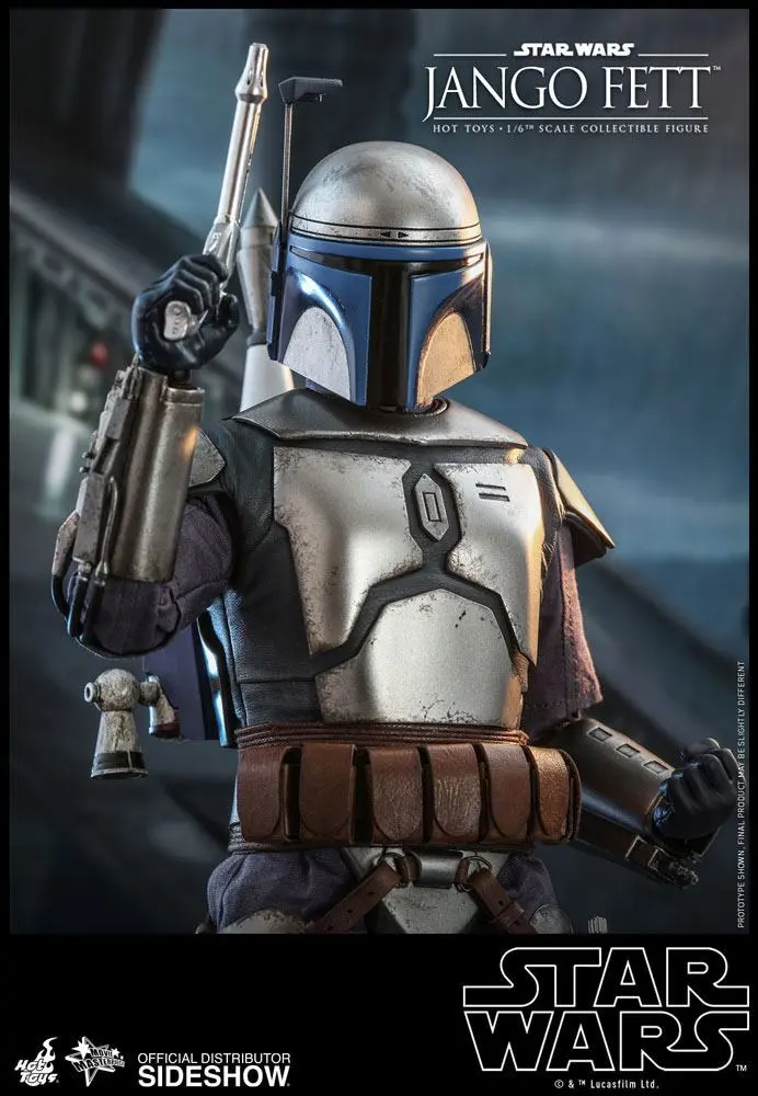 Star Wars: Część II Atak Klonów Movie Masterpiece Figurka Akcji 1/6 Jango Fett 30 cm zdjęcie produktu