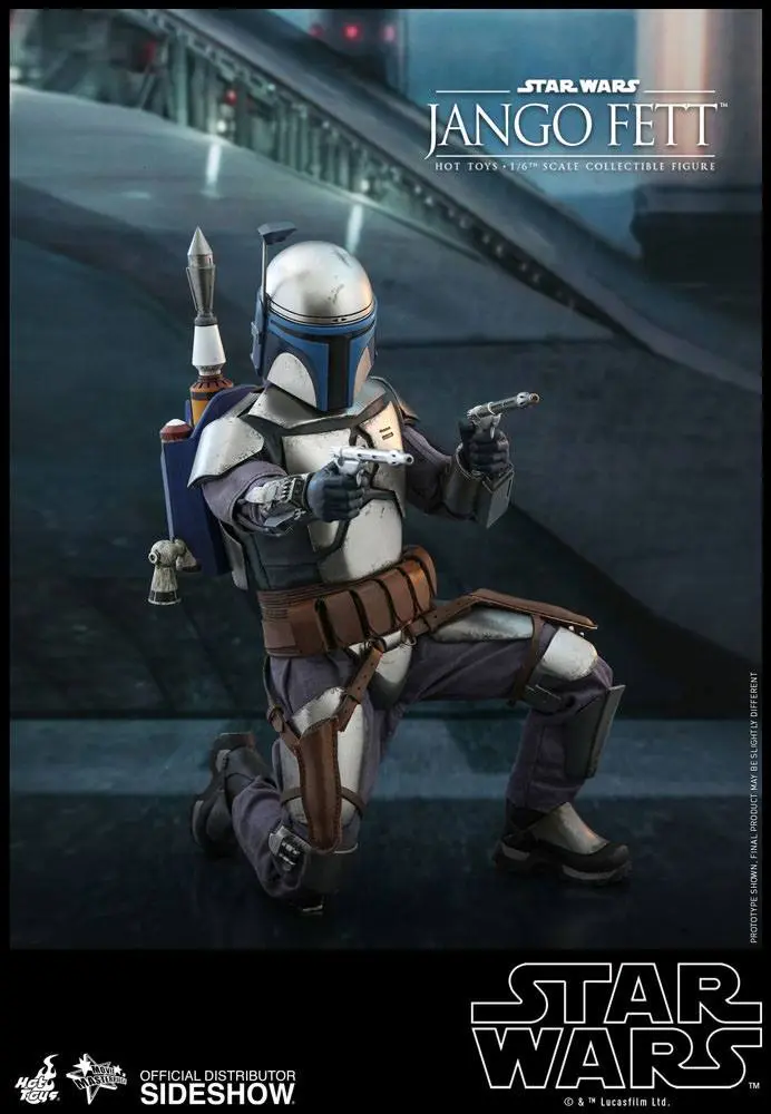 Star Wars: Część II Atak Klonów Movie Masterpiece Figurka Akcji 1/6 Jango Fett 30 cm zdjęcie produktu