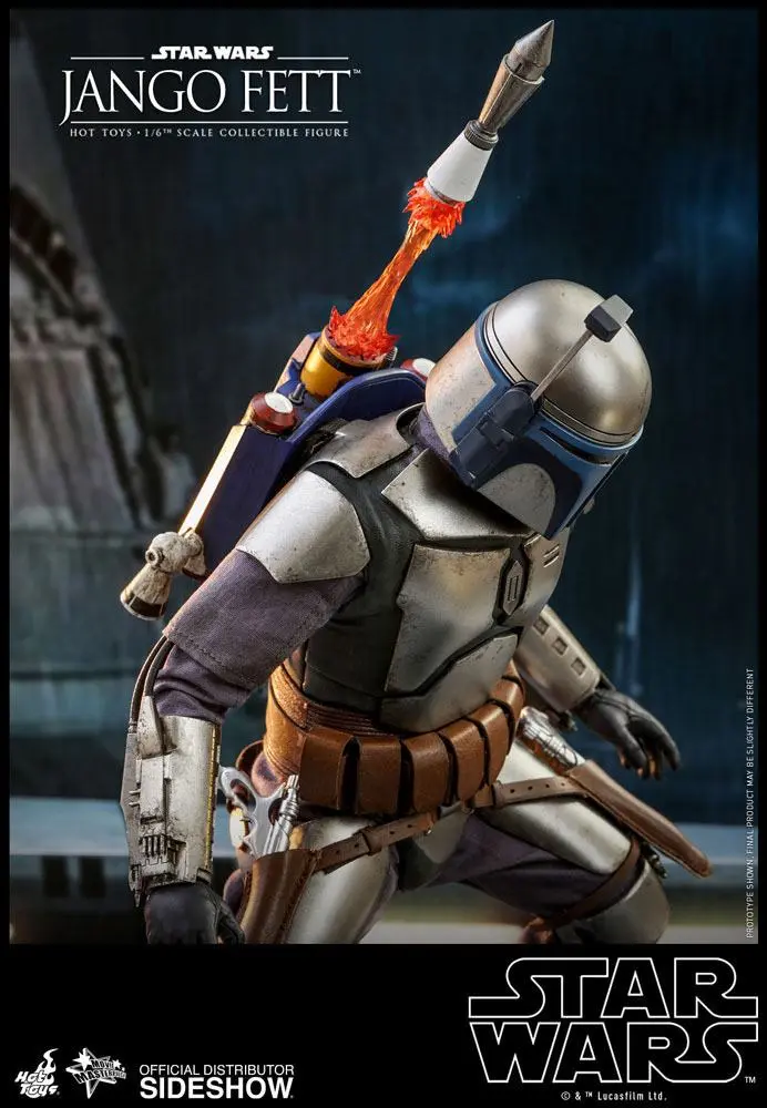 Star Wars: Część II Atak Klonów Movie Masterpiece Figurka Akcji 1/6 Jango Fett 30 cm zdjęcie produktu