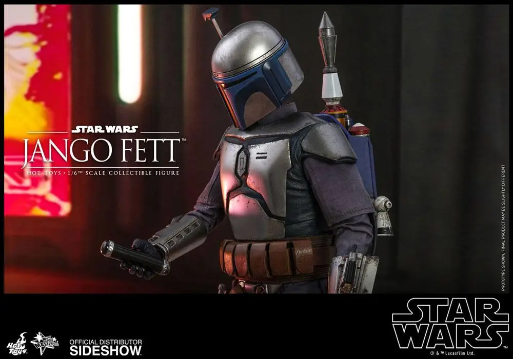 Star Wars: Część II Atak Klonów Movie Masterpiece Figurka Akcji 1/6 Jango Fett 30 cm zdjęcie produktu