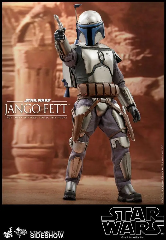 Star Wars: Część II Atak Klonów Movie Masterpiece Figurka Akcji 1/6 Jango Fett 30 cm zdjęcie produktu