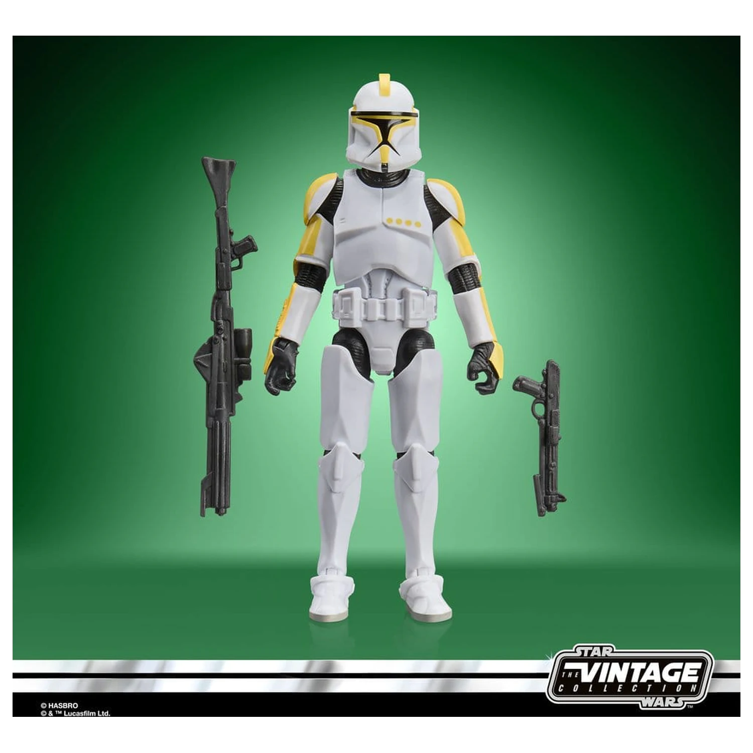 Star Wars Episode II Vintage Collection Figurka Clone Trooper Commander 10 cm zdjęcie produktu